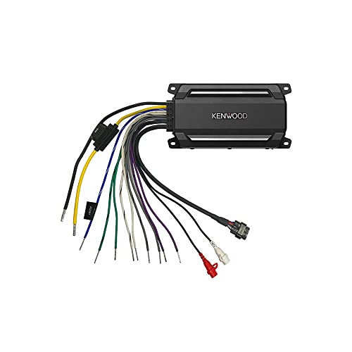 KENWOOD KAC-M5024BT Compact 4-Channel 600 Watt Car Amplifier with Bluetooth Streaming. Built for Marine, ATV and Powersport Applications. Waterproof, Dustproof, Rust Proof and Vibration Proof KENWOOD KAC-M5024BT Compact 4-Channel 600 Watt Car Amplifier with Bluetooth Streaming. Built for Marine, ATV and Powersport Applications. Waterproof, Dustproof, Rust Proof and Vibration Proof
